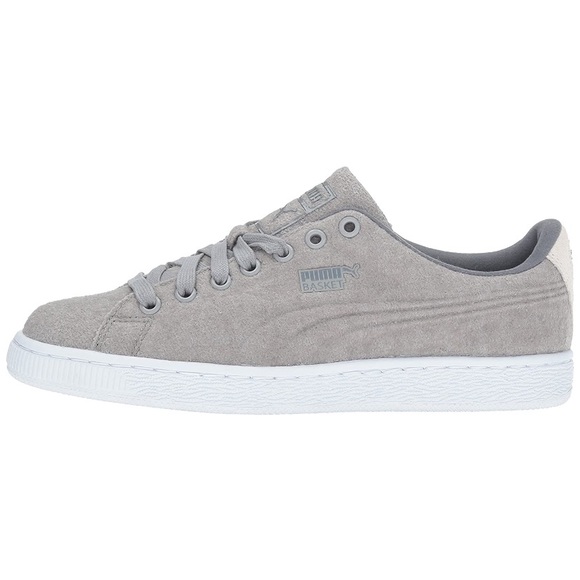 Puma basket classic embossed wool sneakers - Picture 4 of 7